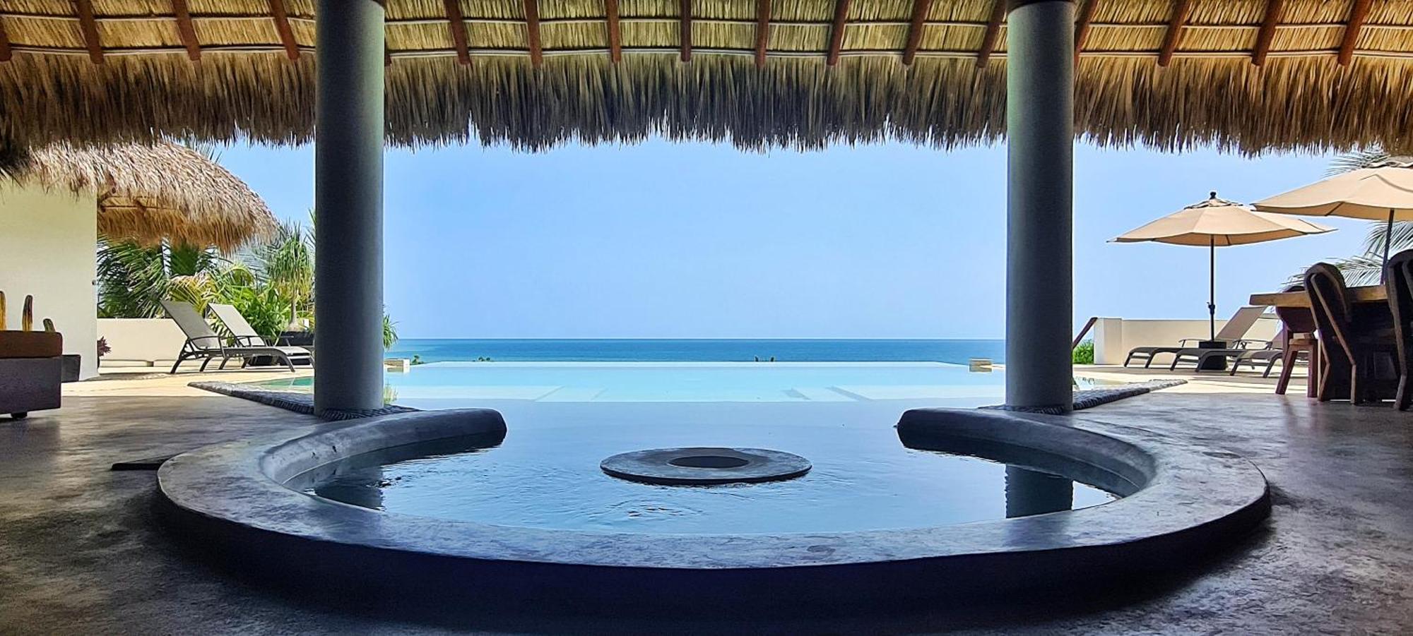 Casa Nova, Infinity Pool, Ocean View, Private Beach Acces, Starlink ปูแอร์โตเอสกอนดิโด ภายนอก รูปภาพ